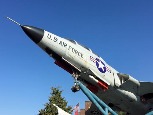 Air Force fighter plane at Buffalo, NY