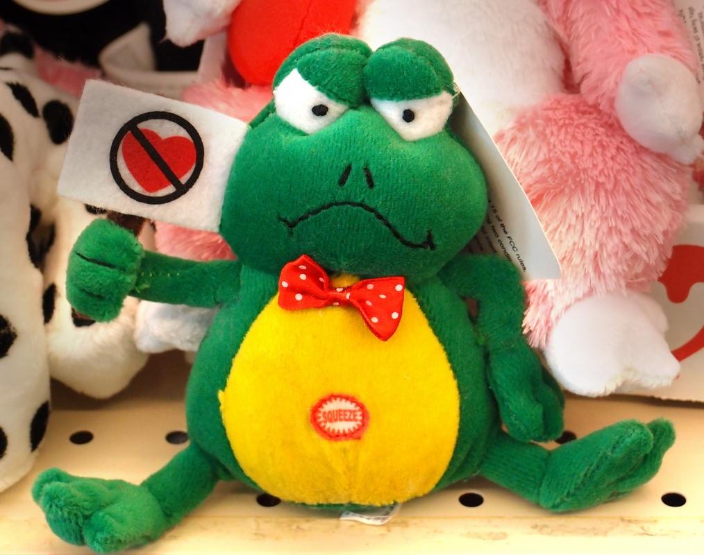 Valentine frog