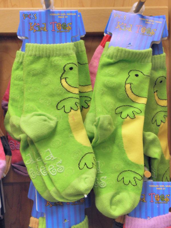 frog socks