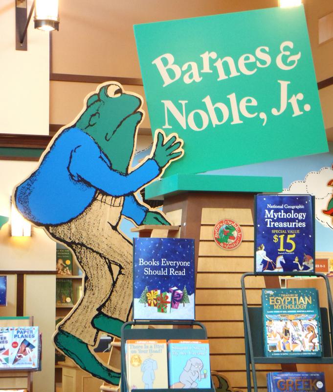 Barnes and Noble frog