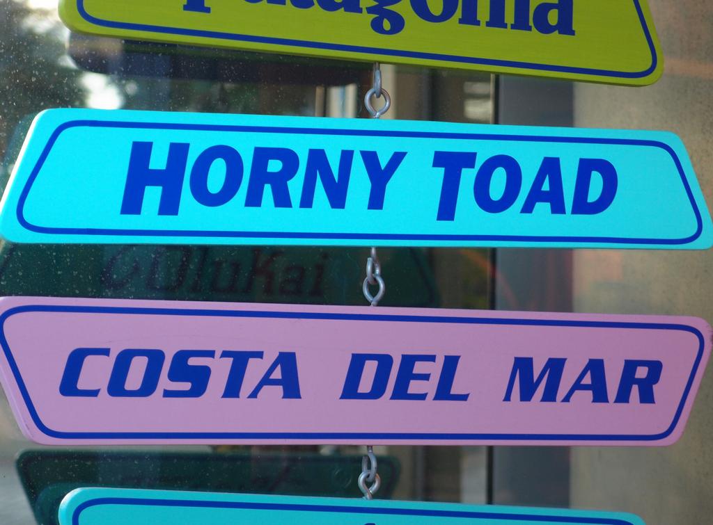 Horny Toad sign