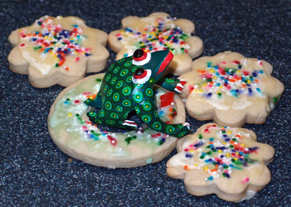 cookies frog