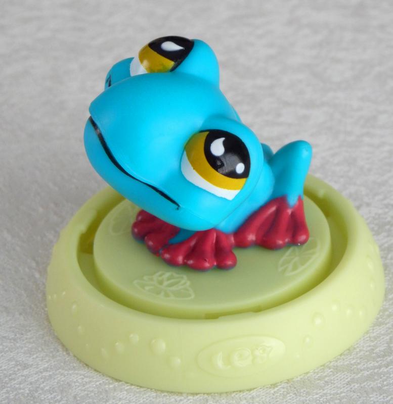 sea-blue frog