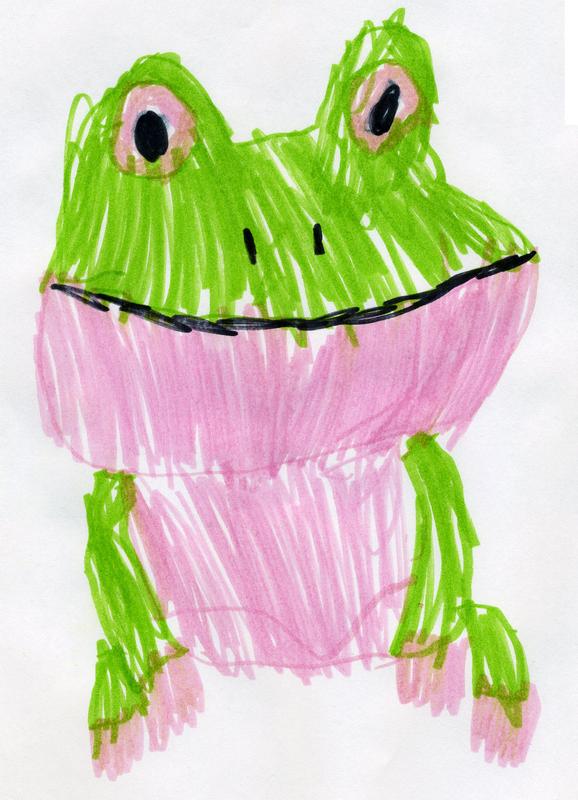 frog art