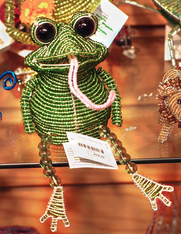 glass-bead frog