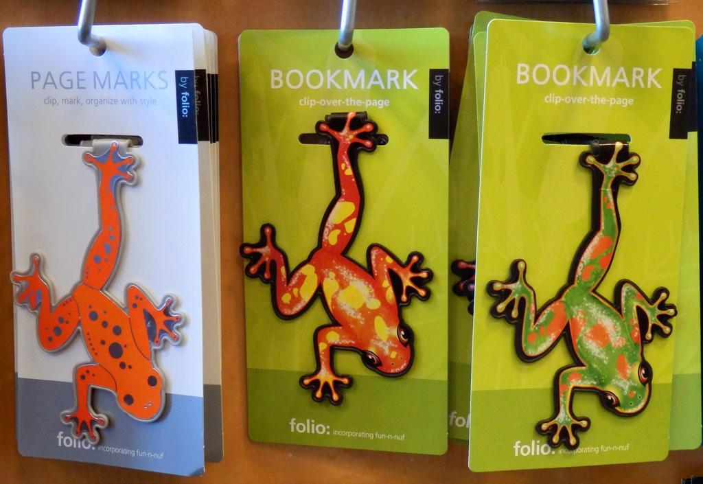 Frogville Weird Frogs Frog Bookmarks