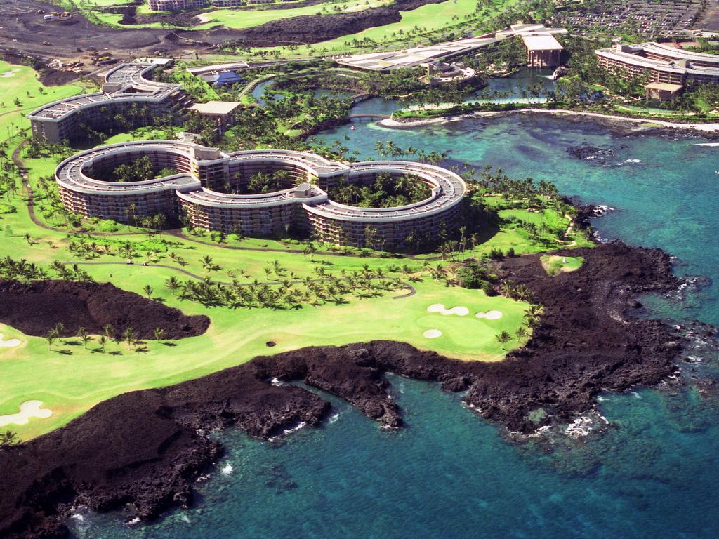 Hyatt Regency Hotel on the big island of Hawaii