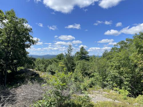 view in August at Bear Hill near Hillsboro in southern NH