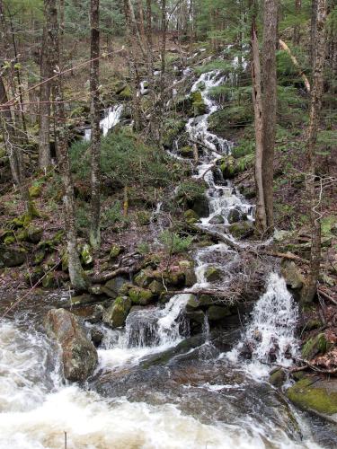 secondary stream falls entering Beaver Brook near Keene in southern New Hampshire