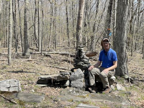 Fred at Gardiner Mountain in southern NH