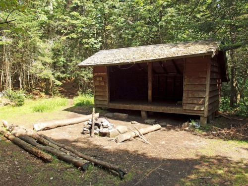 Cooley Glen Shelter on the Long Trail near Mount Grant in northern Vermont