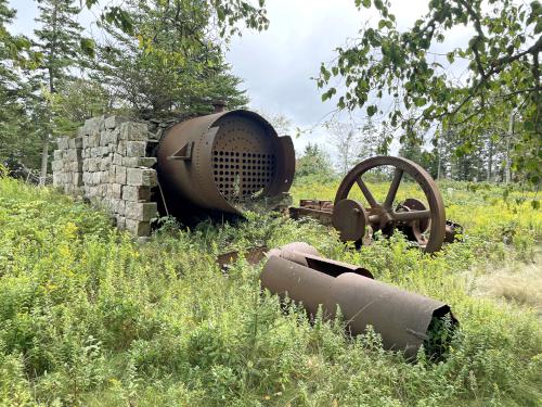 equipment in September at Hurricane Island in Maine