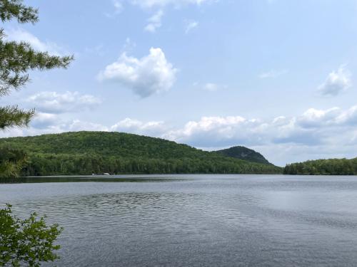 pond in June at Kettle Pond and Spice Mountain in northern VT