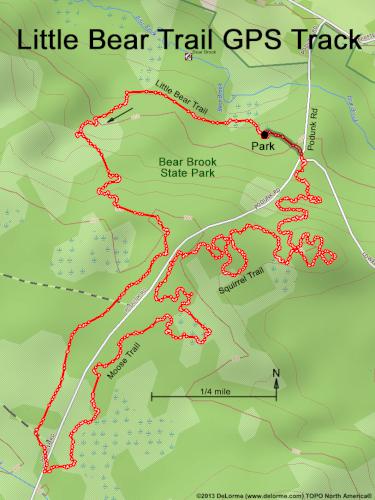 Little Bear Trail gps track