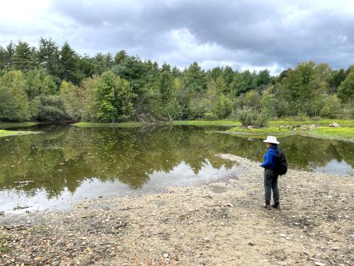 pond in September at Muriel Church Trail in southern NH