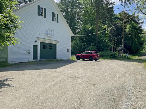 parking in May at Prouty Woods in northeast MA