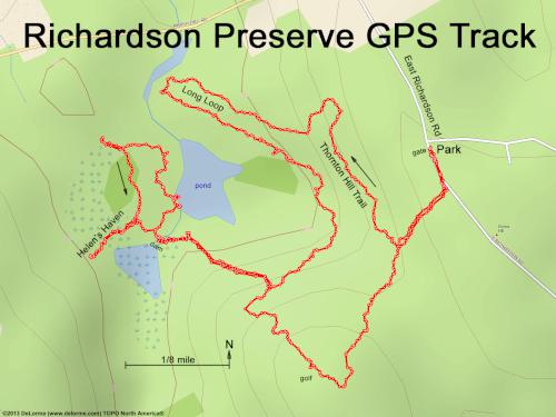 Richardson Preserve gps track