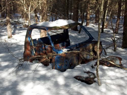 truck in February at Richard Sargent WMA in southeast New Hampshire