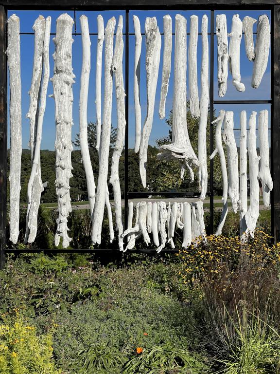 Lake Bones exhibit in October at Shelburne Museum in northwest Vermont