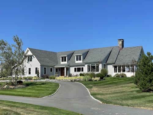 house in August at Stavros Reservation near Essex in northeast Massachusetts