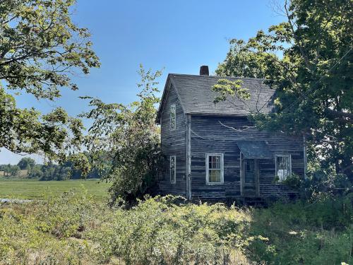 house in August at Stavros Reservation near Essex in northeast Massachusetts