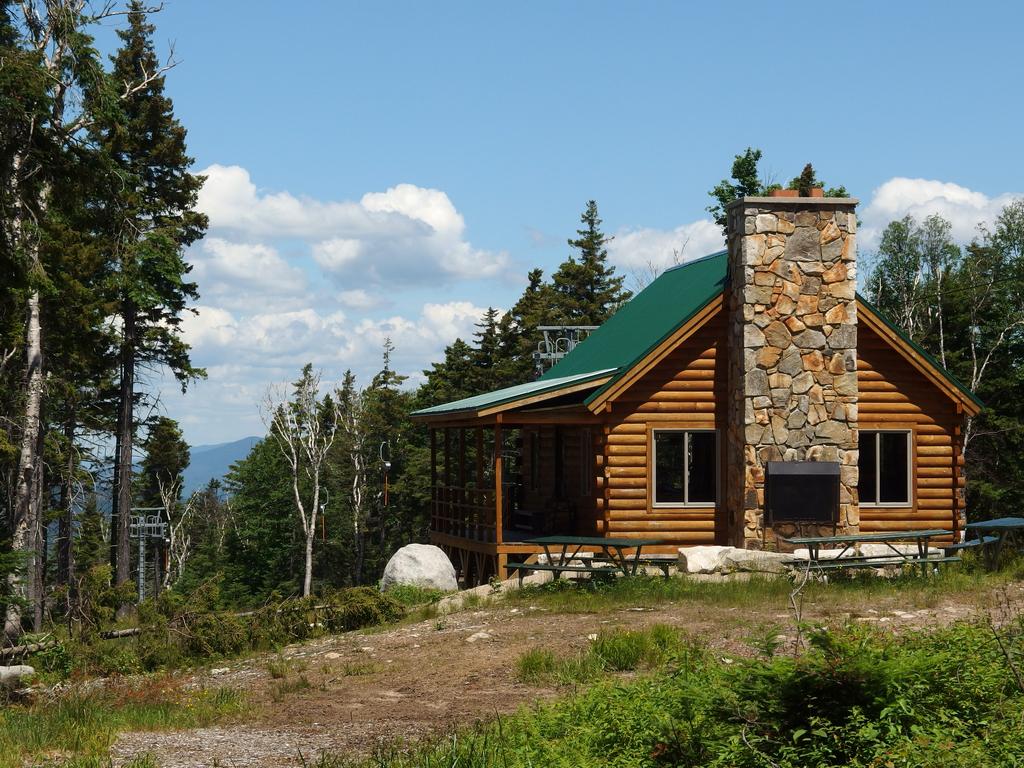 Mount Stickney Cabin above the Telegraph T-bar at Bretton Woods Ski Area in the White Mountains of New Hampshire