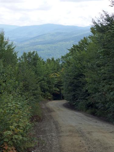 mountain view from Sugar Mountain in northern New Hampshire