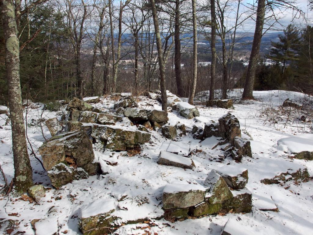 site of the Tip-Top House near West Hill at Horatio Colony near Keene in southwestern New Hampshire