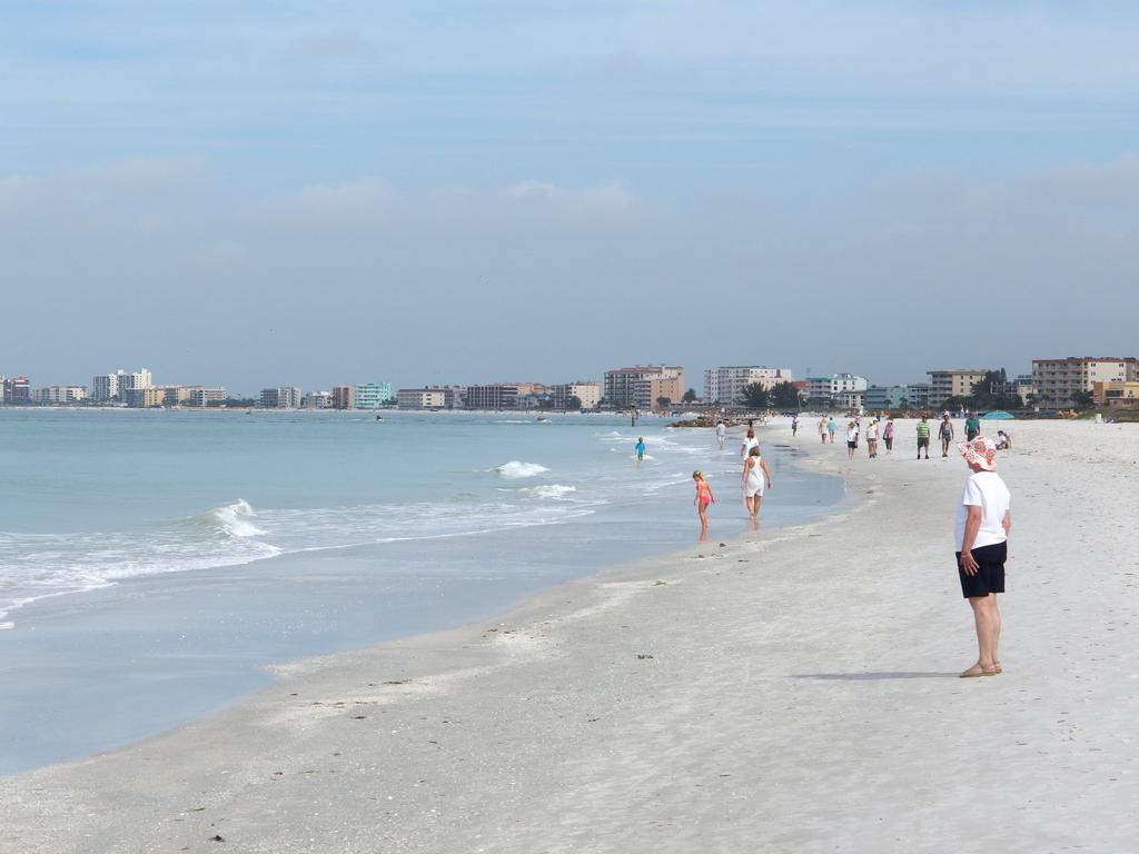 Betty Lou stands out on St Pete Beach in western Florida